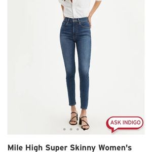 Levi’s Mile High Super Skinny Jeans